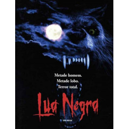 Lua Negra dvd raro dublado em portugues