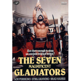 Os Sete Magníficos Gladiadores dvd dublado em portugues