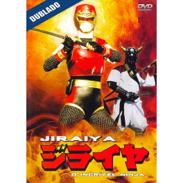 Jiraiya - O Incrível Ninja dvd box dublado