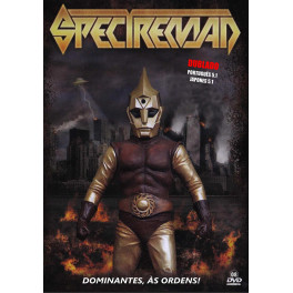 Spectreman Ultimate dvd box video e áudio restaurado com inteligência artificial dublado em portugues